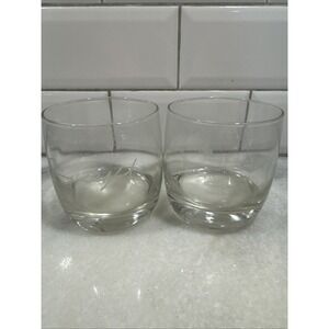Jack Daniel Master Distiller Jimmy Bedford Bar Whiskey Glasses Set Of Two (2)
